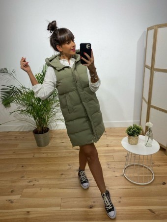 Chaleco Acolchado FIREFLY Khaki Heve
