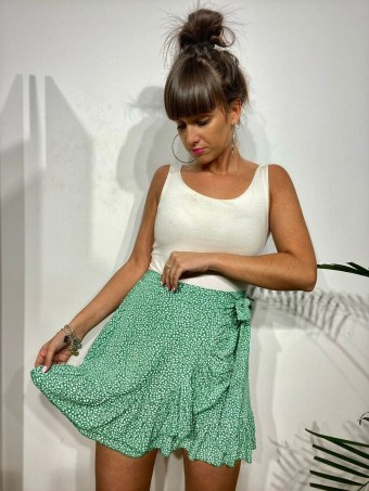 Falda Pareo AZELMA Verde Heve Falda Pareo AZELMA Verde Heve