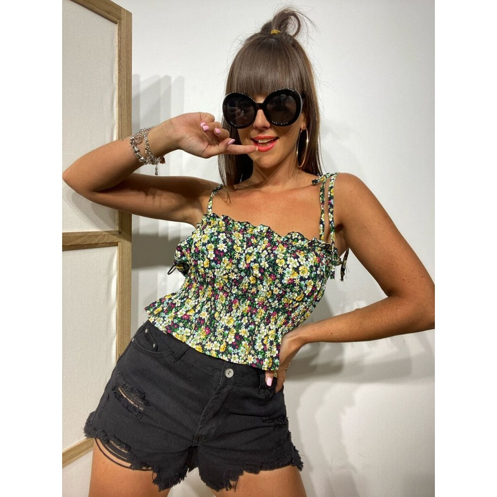 Top Floral NYMPHE Marino Heve