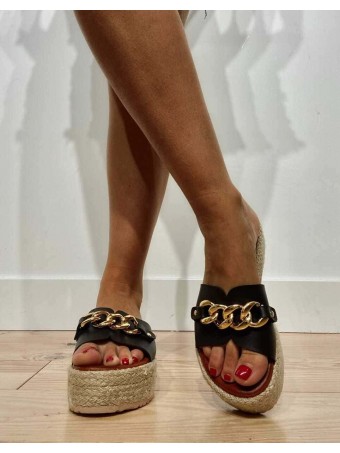 Pala Cadena ORNELLA Negro Heve