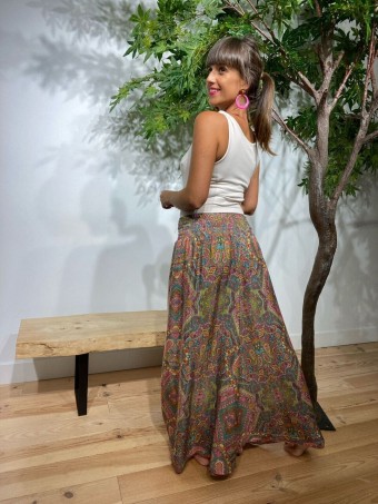 Pantalón Palazzo Estampado NELEYDA 11 Heve Pantalón Palazzo Estampado NELEYDA 11 Heve