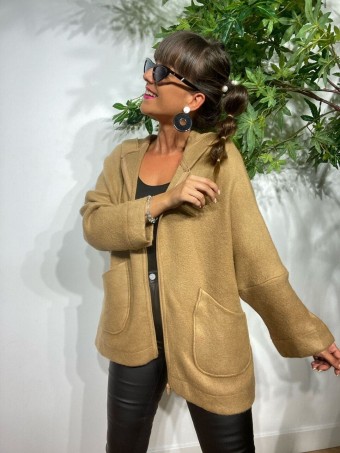 Chaqueta Soft CARLY Camel Heve Chaqueta Soft CARLY Camel Heve