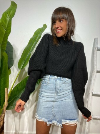 Falda Denim Ripped JOOLS Heve Falda Denim Ripped JOOLS Heve