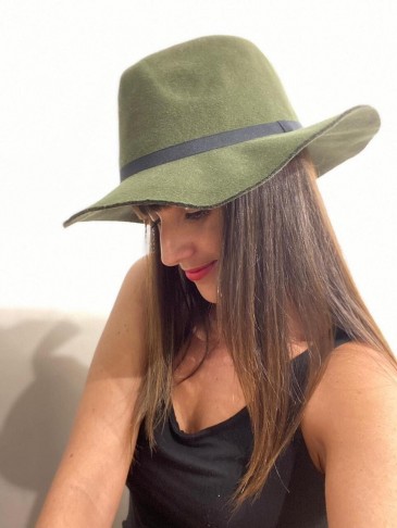 Sombrero Fedora LYATH Verde...