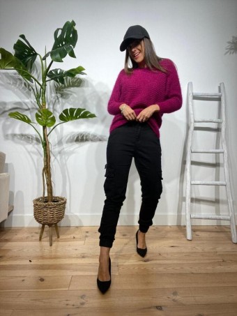 Jogger Cargo TAHIEL Negro Heve Jogger Cargo TAHIEL Negro Heve