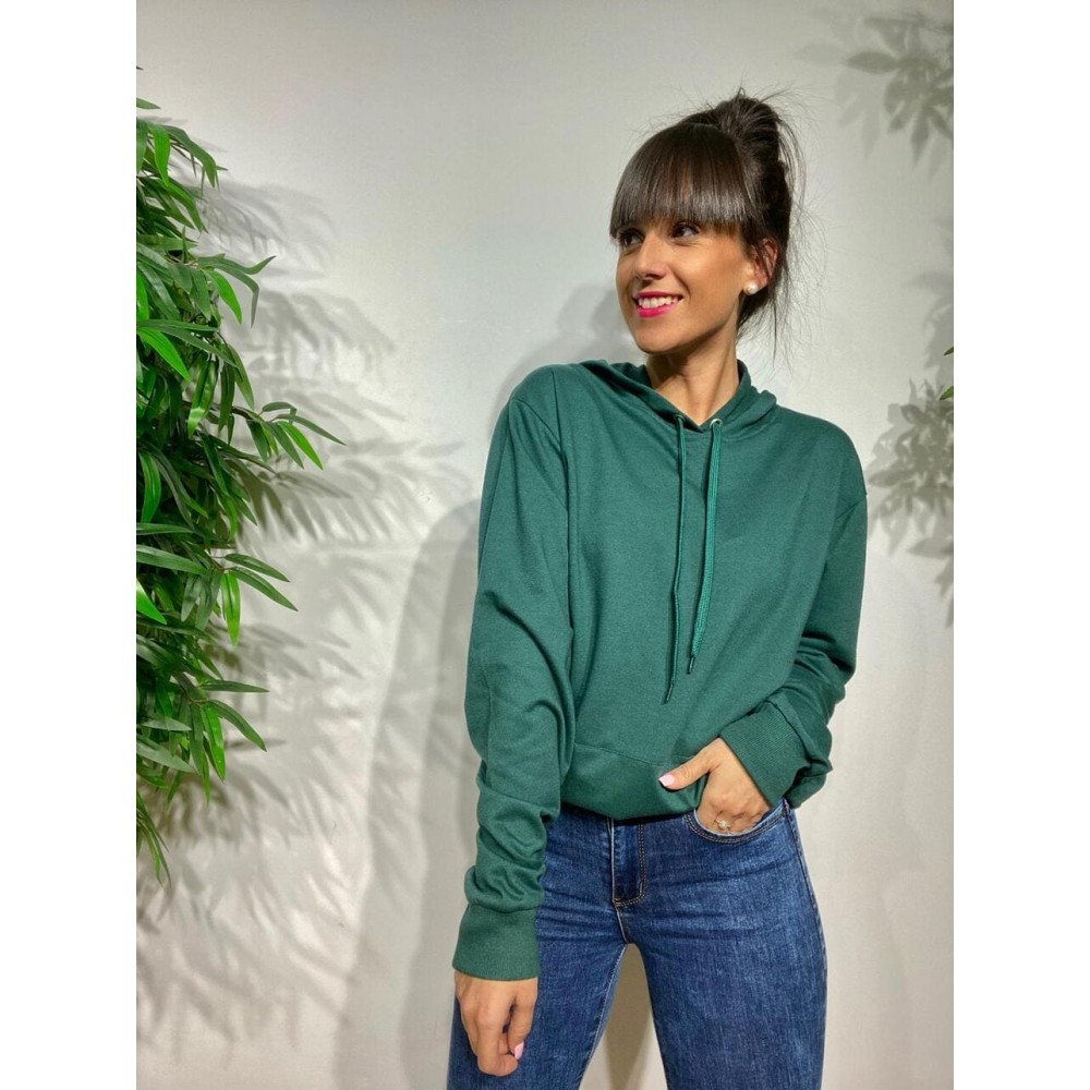 Sudadera Básica JAREK Verde Pino Heve Sudadera Básica JAREK Verde Pino Heve