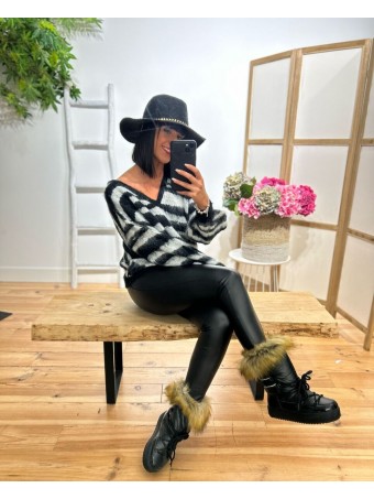 Bota Apre Ski Pelo COLDWIN Negro Heve