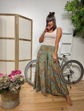 Pantalón Palazzo Estampado DRAGEN 01 Heve