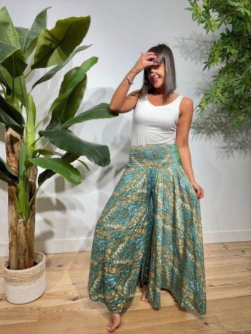 Pantalón Palazzo Estampado DRAGEN 37 HEVE