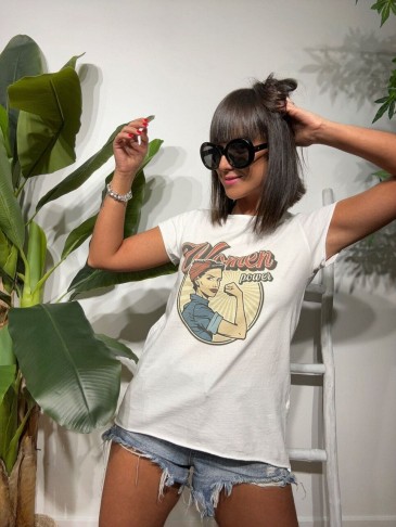 Camiseta Algodón Estampada 132 Heve
