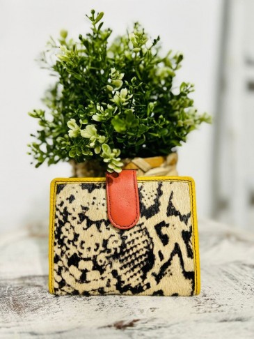Cartera Piel Print ZEKKE 45 HEVE