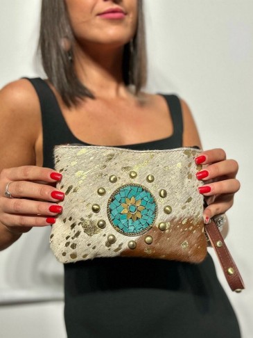 Cartera Piel Print SIVANANDA 64 Heve