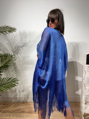 Kimono Glitter JASIET Azul Klein Heve