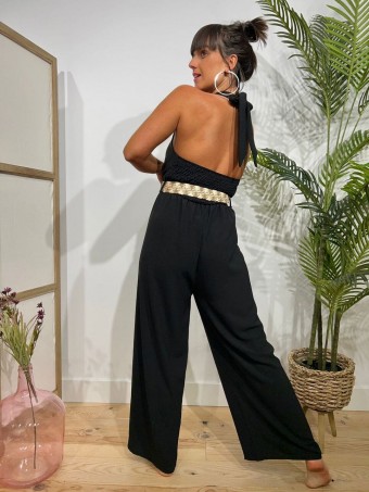 Mono Halter FLOWIE Negro HEVE Mono Halter FLOWIE Negro HEVE