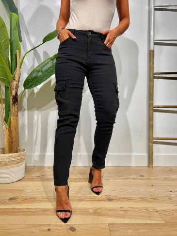 Jeans Cargo MAGUIRE Negro HEVE
