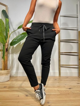 Pantalón Casual DASOM Negro HEVE