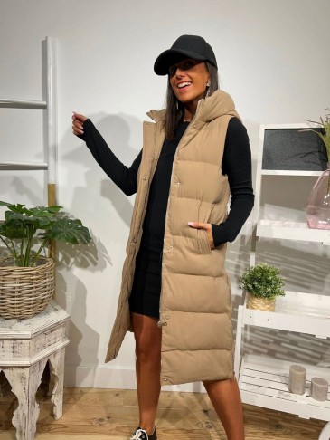 Chaleco Acolchado ZANDER Camel HEVE