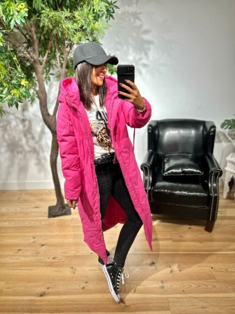 Abrigo Acolchado BOYCE Fucsia HEVE