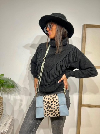Bolso Piel Print KIYONE 35 HEVE