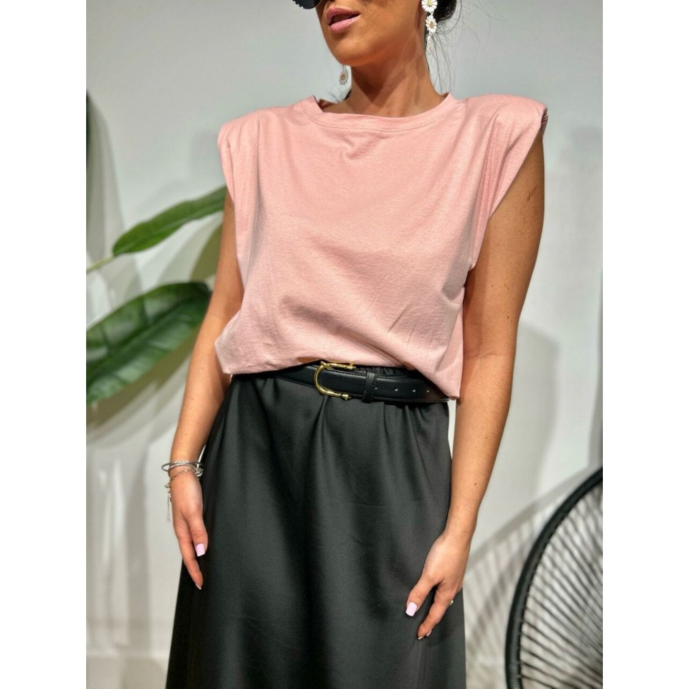 Camiseta Hombreras NOVALA Rosa HEVE
