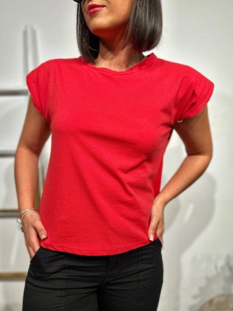 Camiseta Hombreras MEIZURY Rojo HEVE