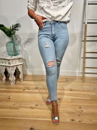 Jeans Push Up Ripped DHEELTY HEVE