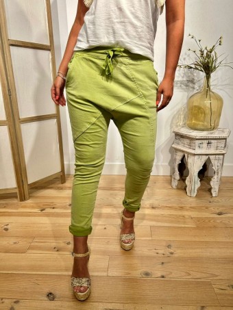 Jeans Baggy SKALE Verde Manzana HEVE