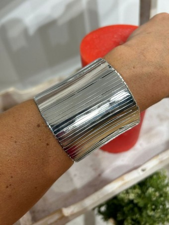 Brazalete Rígido Varillas NIFE Plata HEVE