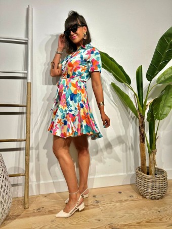 Vestido Floral Vuelo ZENZAI HEVE