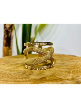 Brazalete Metal Cordón DURWA Oro HEVE