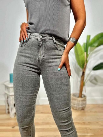 Jeans Pitillo NIKOMIT Gris HEVE