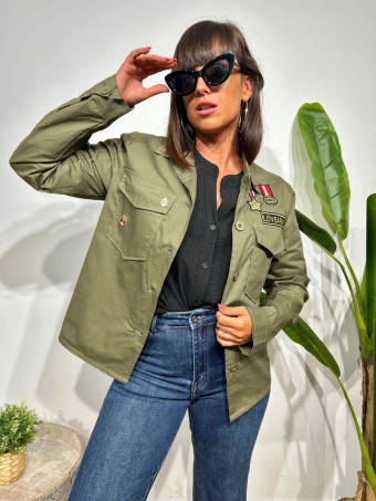 Sobrecamisa Militar LOVEARMY Verde HEVE