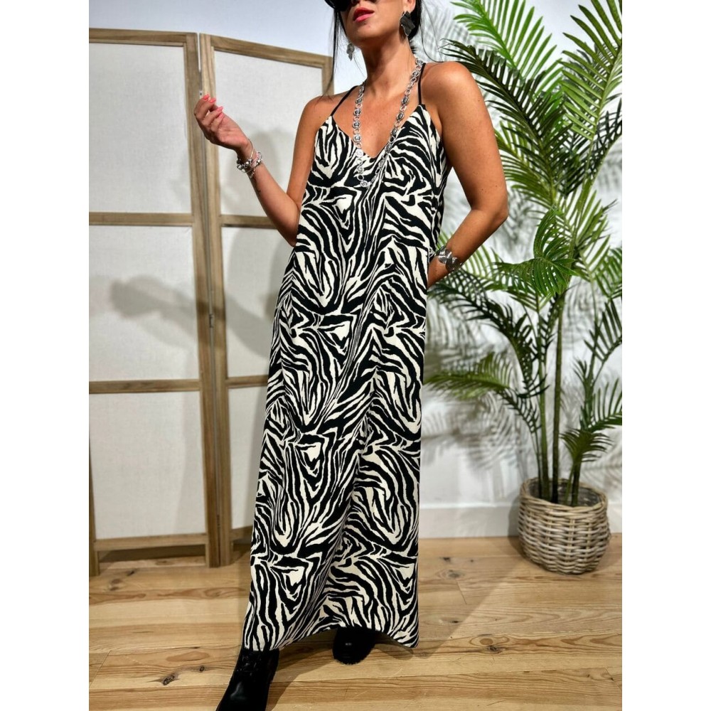 Vestido Lencero Print JUNGE 01 HEVE