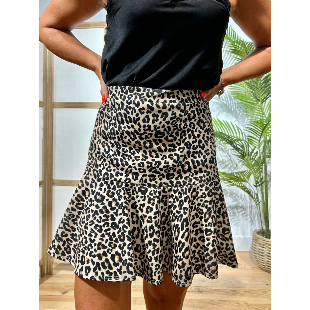 Falda Print Volante TANNACH HEVE