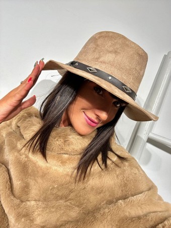 Sombrero Trilby ANKE Taupe HEVE