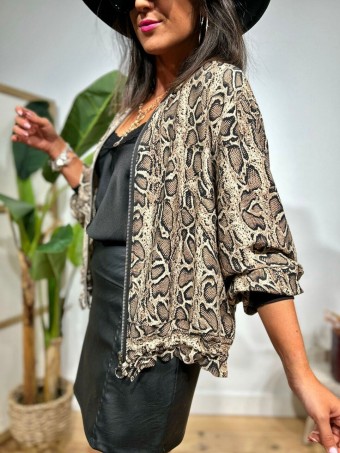 Chaqueta Bomber Print TRIBOU 03 HEVE