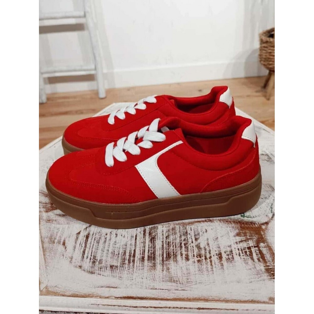 Zapatilla Deportiva Cupsole MAINZER Rojo HEVE