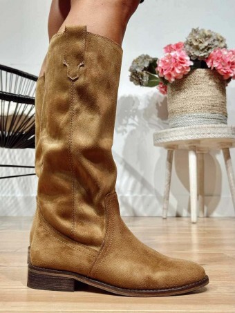 Bota Campera Básica JUNKO Camel HEVE