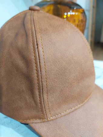 Gorra Polipiel WENZEL Camel HEVE