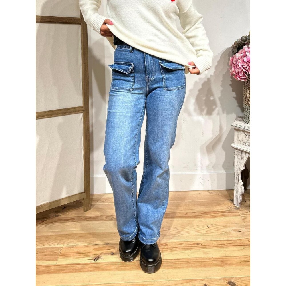 Jeans Straight High Waist MALTER HEVE