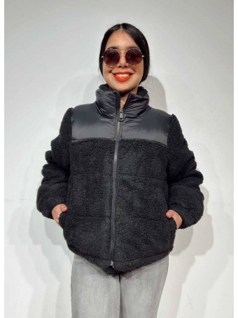 Chaqueta Sherpa Combinada BANBURY Negro HEVE