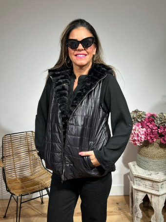 Chaleco Reversible SURPAL Negro HEVE