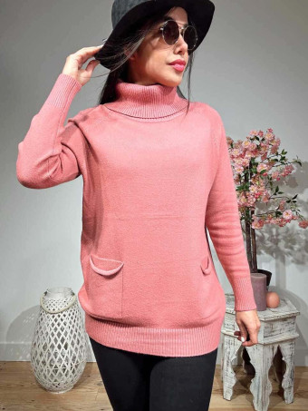 Jersey Largo Bolsillos MOAREN Rosa HEVE