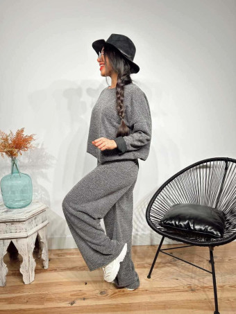 Conjunto Punto Oversize SALLYROSS Gris HEVE