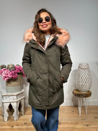 Trench Acolchada KAZMANN Verde Militar HEVE