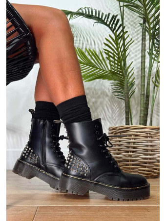 Bota Militar Tachas WYLMET Negro HEVE