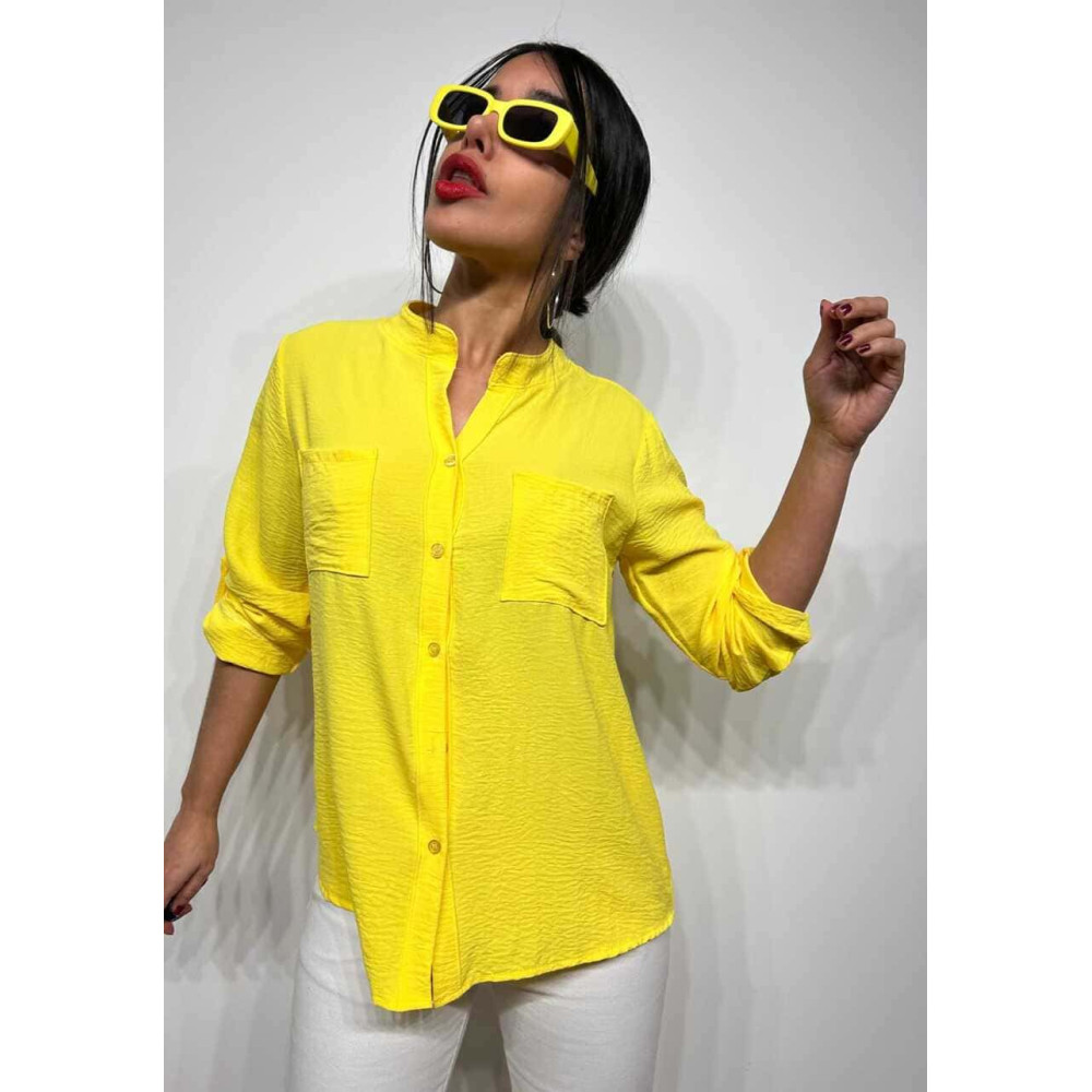 Camisa Fluida FLOSSIE Amarillo HEVE