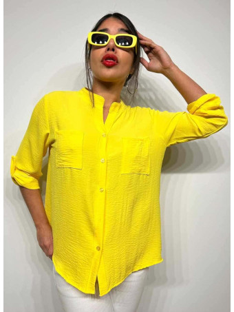 Camisa Fluida FLOSSIE Amarillo HEVE