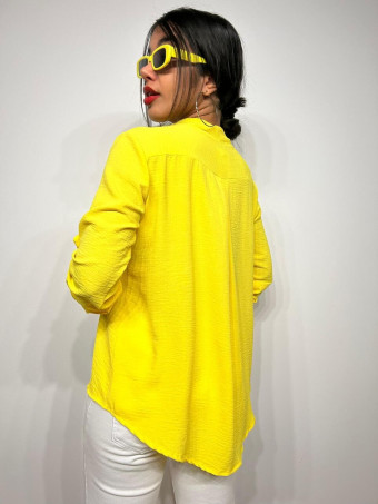 Camisa Fluida FLOSSIE Amarillo HEVE