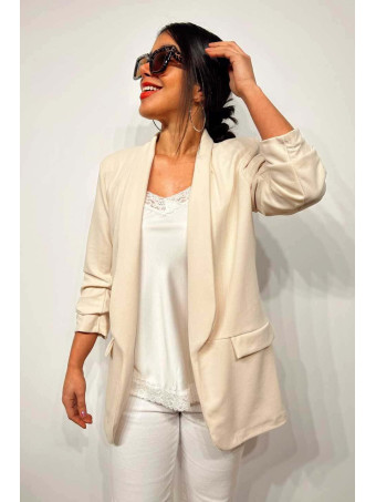 Blazer Frunces BIANCA Beige HEVE